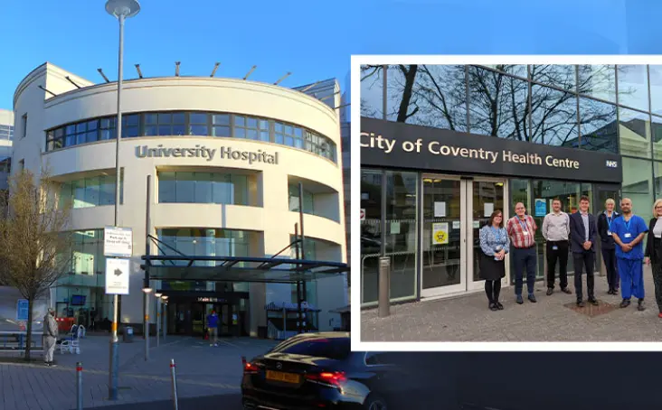 University hospital and city of Coventry health centre image