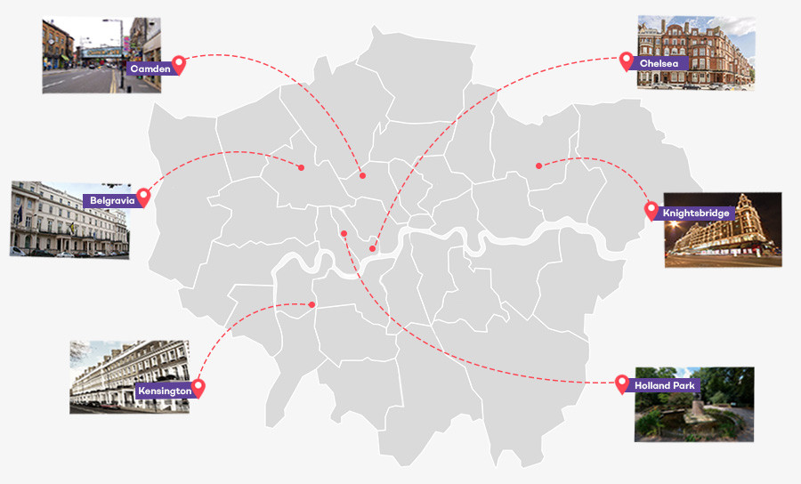 6 Premium Areas to Buy London Homes for HNW Indian Overseas Investors