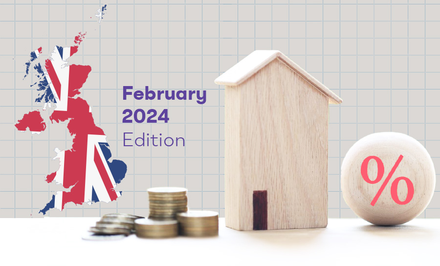 UK mortgage rate landscape: February 2024 Edition